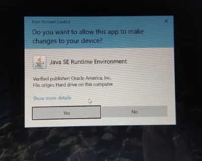 Java file Install
